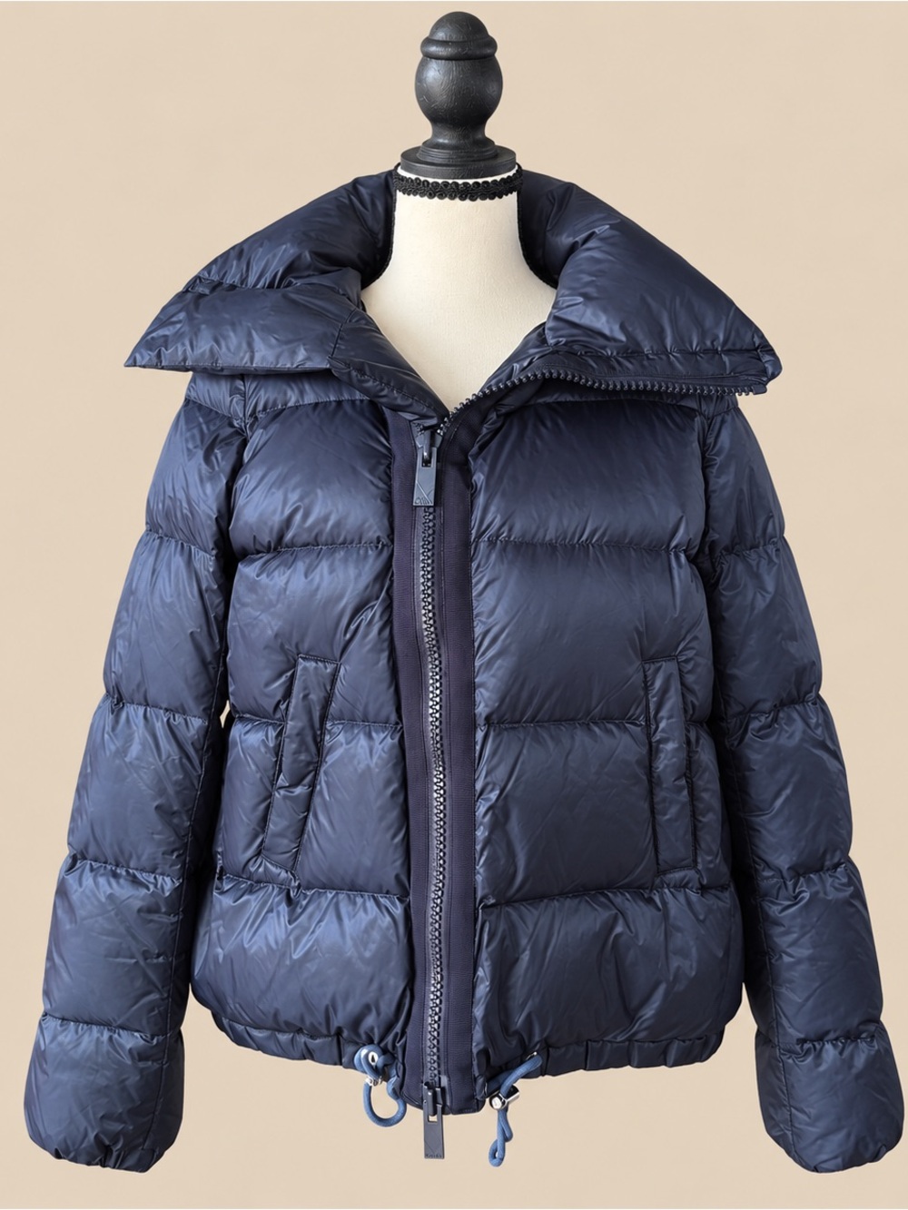Quiet Luxury Sacai Navy Puffer 1 (XS-S)